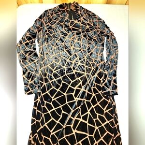 FashionNova Velvet Shape Fitting Midi Dress 3xl NWT